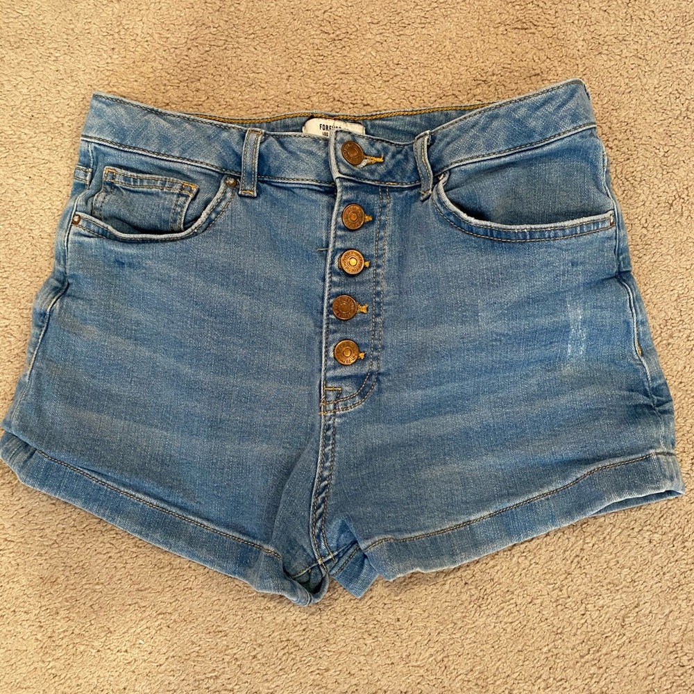 Forever 21 High waited shorts